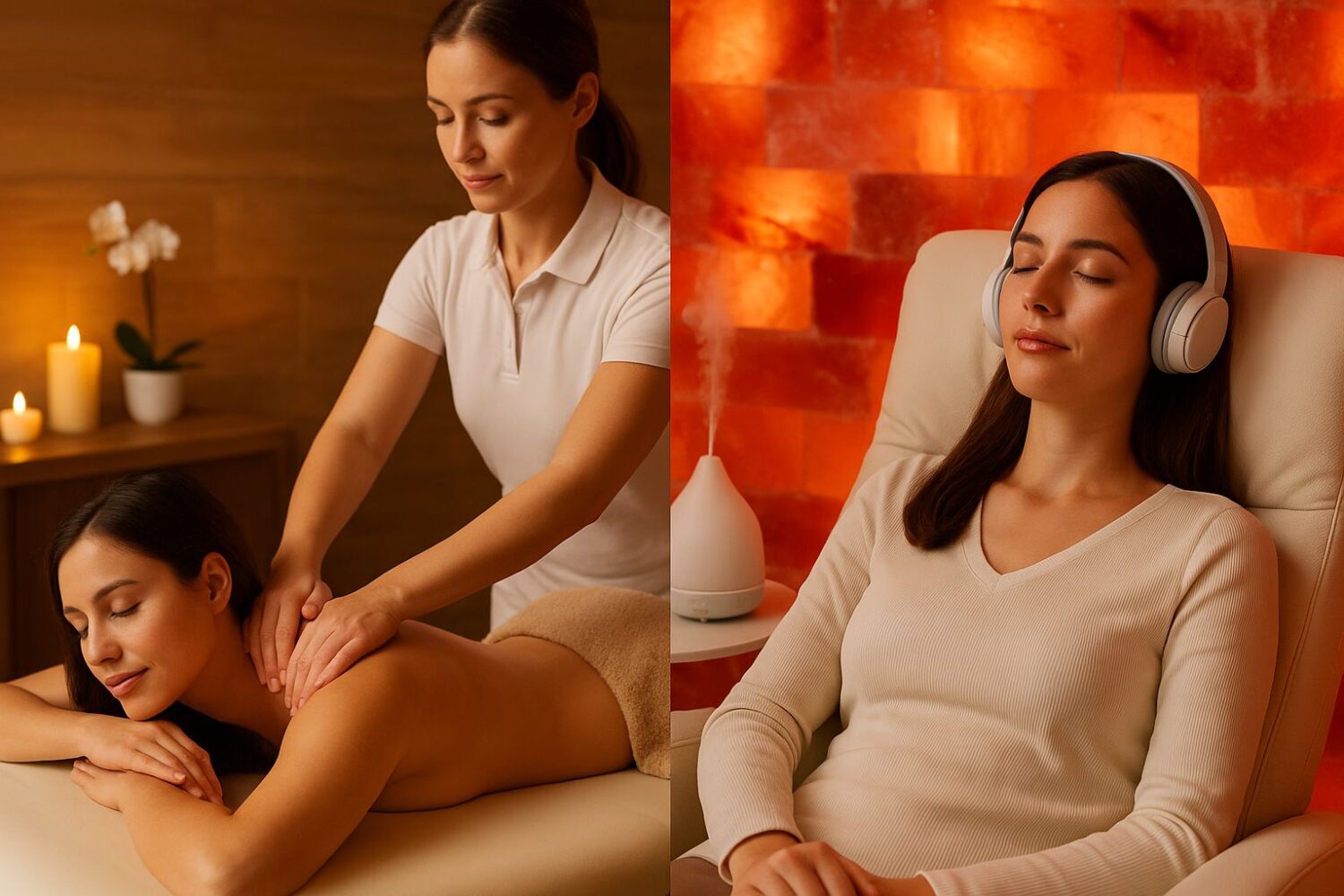 Relax Yourself in the Fall season with our Salt and Massage Therapy