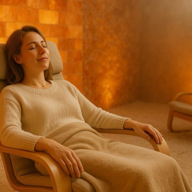 During cold and allergy seasons salt therapy is the best to reduce inflammation